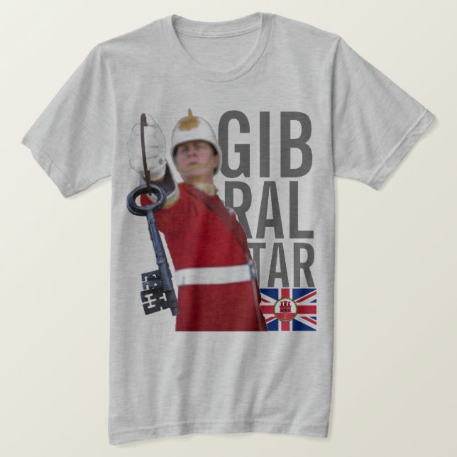 CAMISETA GIBRALTAR (Frente do Design)