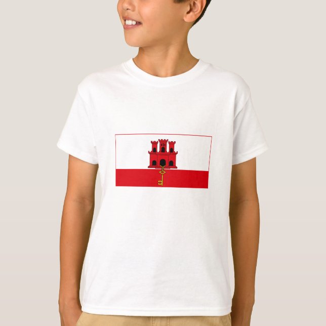 Camiseta Gibraltar Flag (Frente)