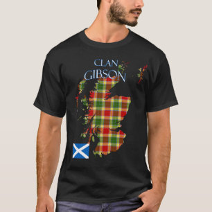 Camiseta Gibson Scottish Clan Tartan Scotland