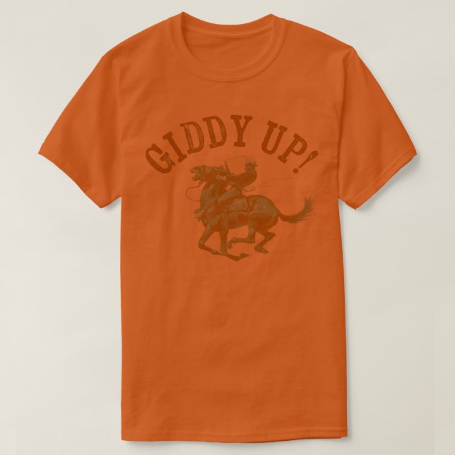 Camiseta Giddy Up (Frente do Design)