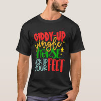 Giddy-Up Jingle Cavalo Levanta os Pés Natal