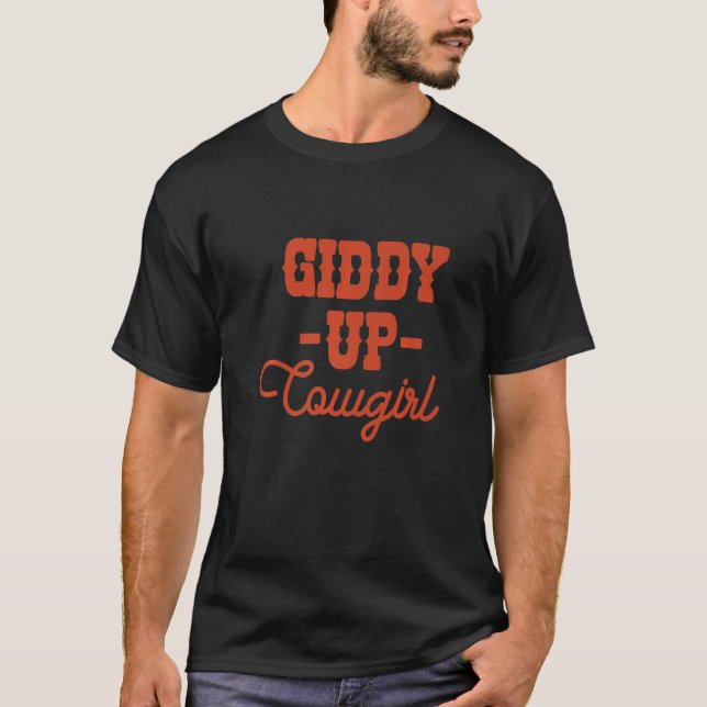 Camiseta Giddyup Cowgirl (Frente)