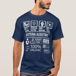 Camiseta Gif de Trabalho Certificado MultiTask do Assistent