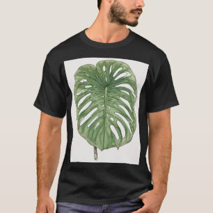 Camiseta Gif Mãe de Planta Monstera Cultivo de Plantas Inte