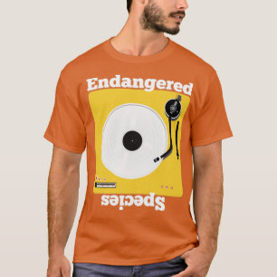 Camiseta Gifes de Vinil de Coletores de Gravação