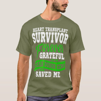 Camiseta Gift_2 do Destinatário do Orgão do Transplante Car