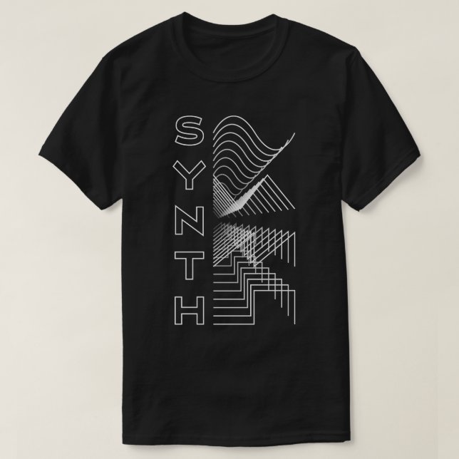 Camiseta Gift 3 modular do Design de áudio analógico de for (Frente do Design)