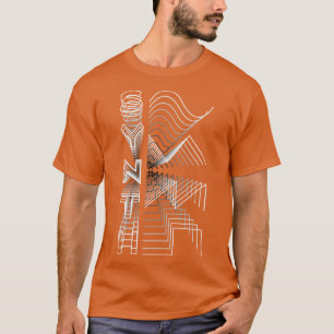 Camiseta Gift 4 modular do Design de áudio analógico de for