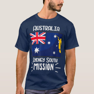 Camiseta Gift da Missão LDS da Austrália Sydney South Mormo