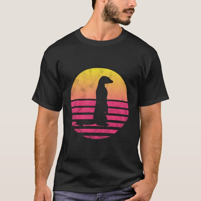 Camiseta Gift de Meerkat Clássico (Frente)