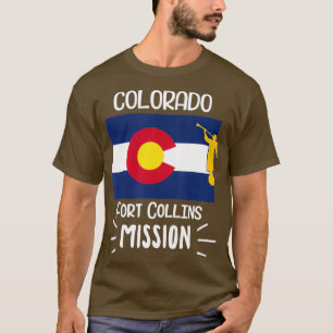 Camiseta Gift de Missão LDS do Colorado Fort Collins Mormon