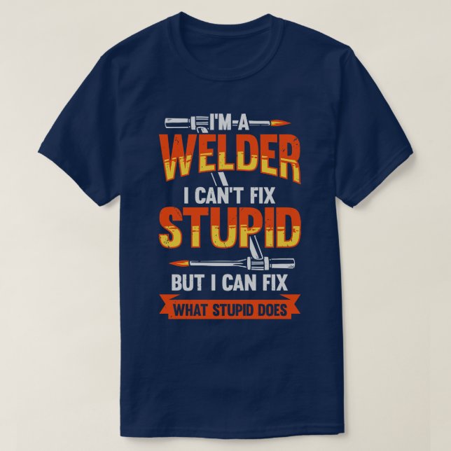 Camiseta Gift de Soldadura Funny (Frente do Design)