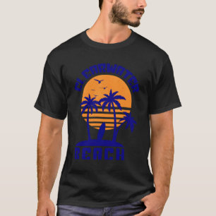 Camiseta Gift de Souvenir da Flórida da praia Clearwater
