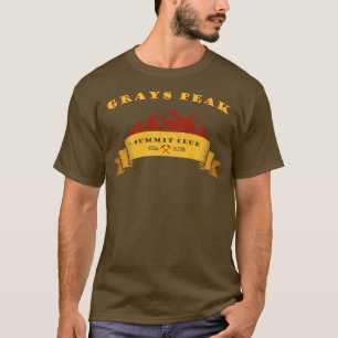 Camiseta Gift do Clube de Montanher de Cúpula de Grays Peak