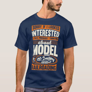 Camiseta Gift do Coletor de Comboios Ferroviários Funny Mod