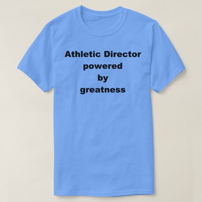 Camiseta Gift do Diretor Athletic (Frente do Design)