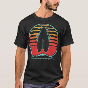 Camiseta Gift do estilo Vintage da Cicada 80s