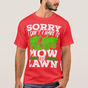 Camiseta Gift do jardineiro da funerária do remador engraça