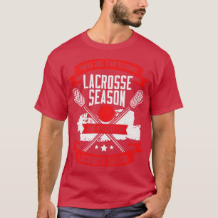 Camiseta Gift do jogador da temporada Funny Lacrosse