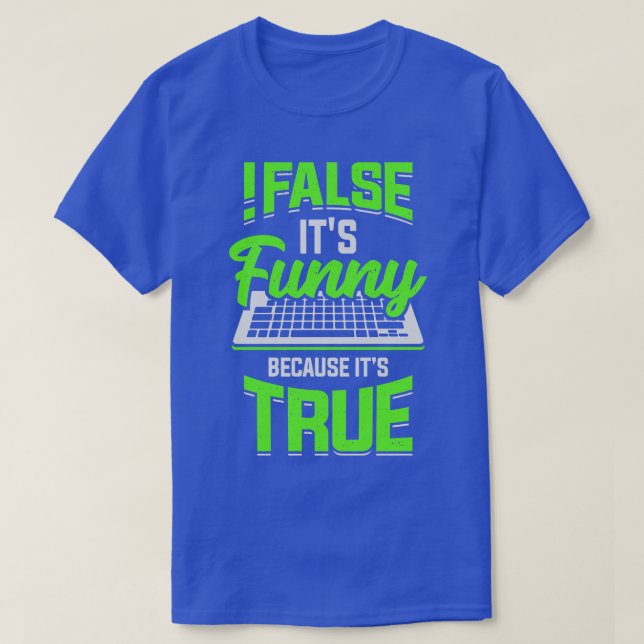 Camiseta Gift do Programador de Codificação de Programação  (Frente do Design)