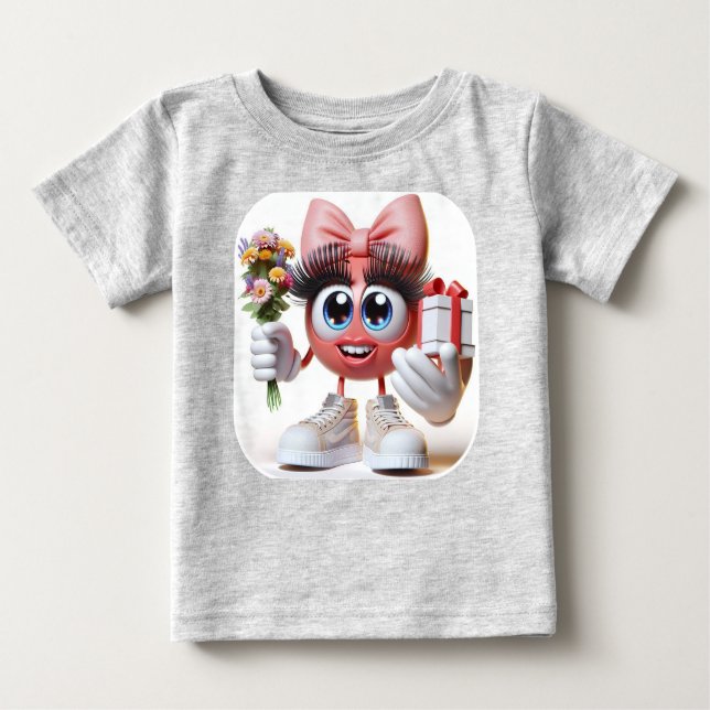 Camiseta  Gift for Mom, Emoji, by Natasha Us   (Frente)