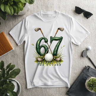 Camiseta Gift for Retired Men - Golf Retirement 67
