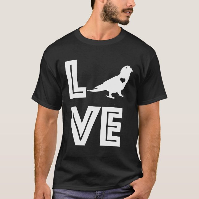 Camiseta Gift G002610 do Lover de Conure Bastante (Frente)
