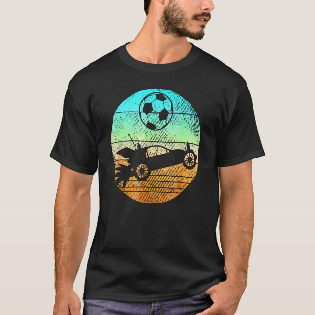 Camiseta Gift Gamer League do Jogador de Futebol Rc do Rock (Frente)