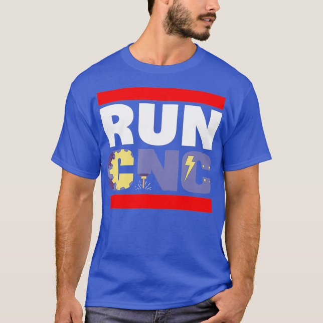 CAMISETA GIFT MECÂNICO DE ENGENHEIRO CNC DE EXECUÇÃO FUNNAD (Frente)