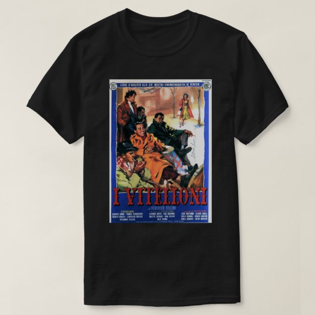 Camiseta Gift Movie Fans federico fellini Idol Gift Fot You (Frente do Design)