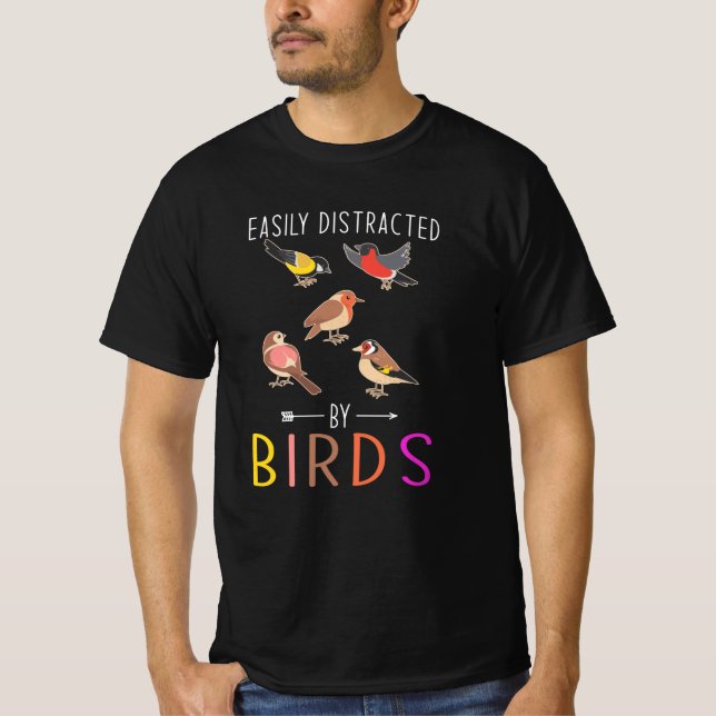 Camiseta Gift Ornitólogo de Aves (Frente)