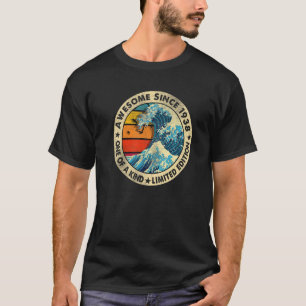 Camiseta Gift Vintage, De 85 Anos, Incrível Desde 1938 Limi
