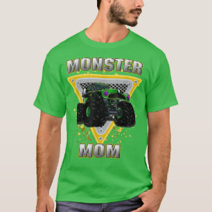 Camiseta Gift Vintage Monster Trucks Engraçado Monster Truc