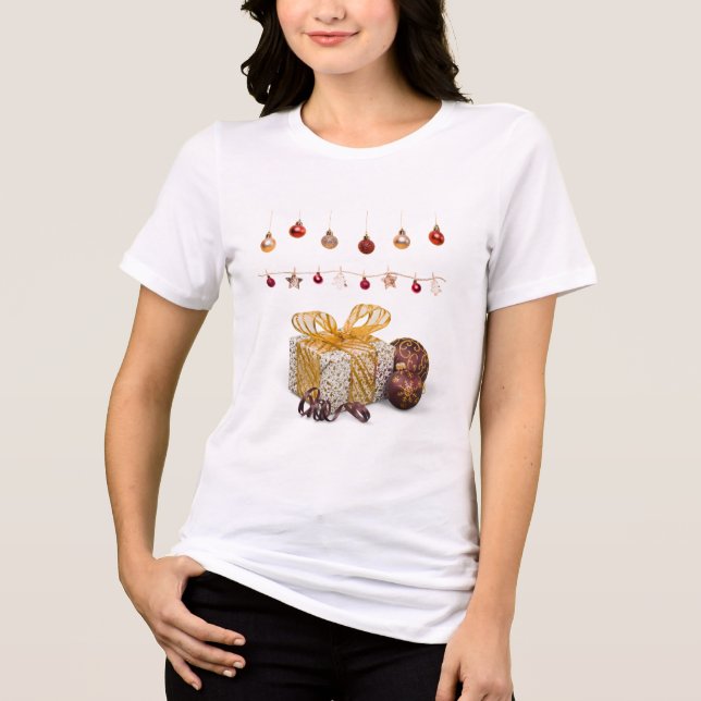 Camiseta Gifts and Baubles (Frente)