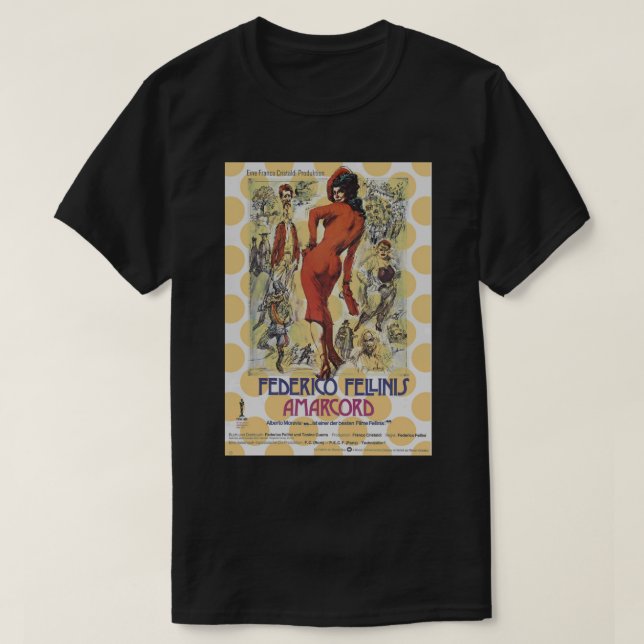 Camiseta Gifts For Halloween federico fellini Lucky Gift (Frente do Design)