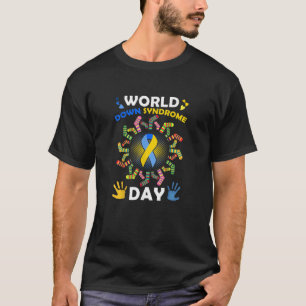 Camiseta Gifts Men Women Kids Socks World Down Syndrome Day