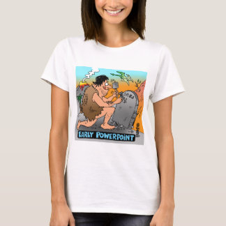 Camiseta Giftware dos desenhos animados de PowerPoint