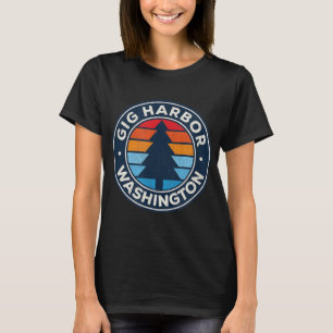 Camiseta Gig Harbor Washington WA Vintage Graphic Retro 70s