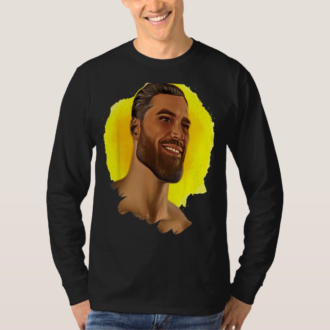 Camiseta Giga Chad Alpha Male Sigma Mal (Frente)