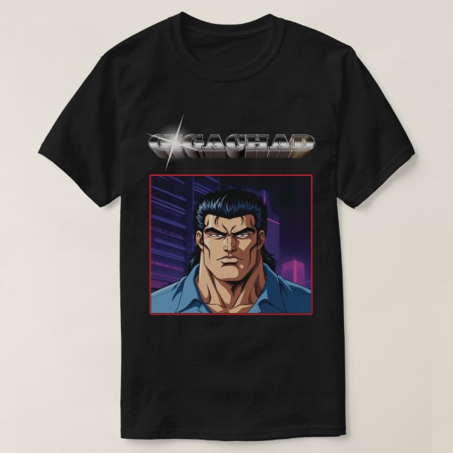 CAMISETA GIGACHAD (Frente do Design)