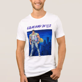 CAMISETA GIGACHAD NOS ANOS 80