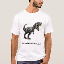 Camiseta Giganotosaurus Dino Crie Seu Próprio Texto Persona