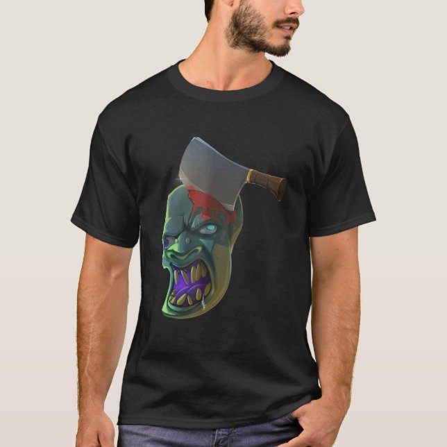 Camiseta Gigante de Ogre Monstro de Gótico de Pastel (Frente)