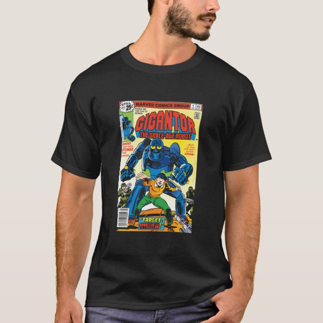 Camiseta Gigantor Quic Book Classic (Frente)