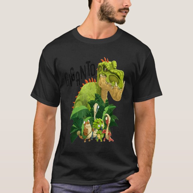 Camiseta Gigantossaurus Giganto 4 Kid Dinos Giganto 93png93 (Frente)