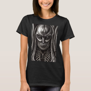 Camiseta Giger inspirou a Astronauta da Alienígena antiga f