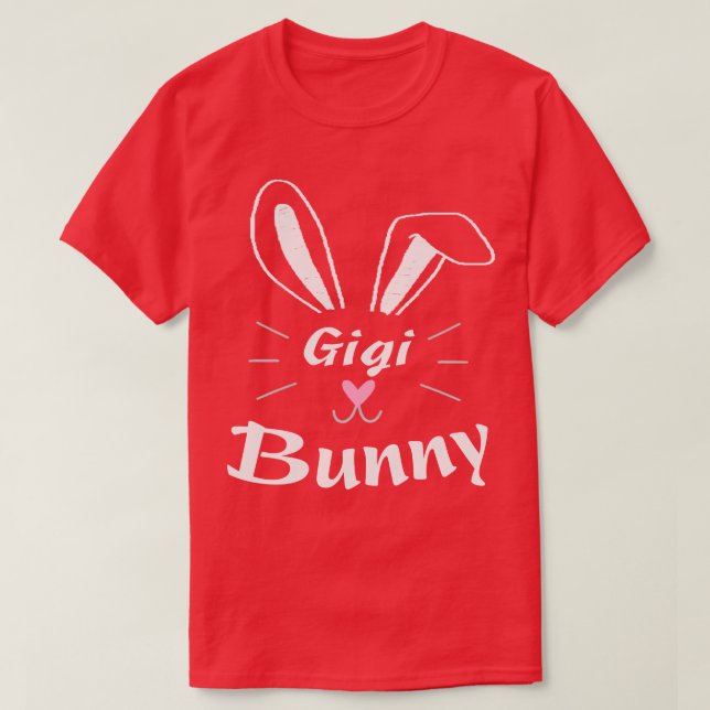 Camiseta Gigi Bunny (Frente do Design)
