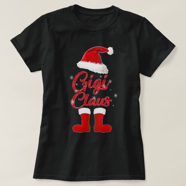 Camiseta gigi claus (Frente do Design)