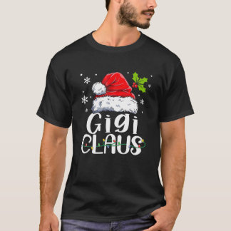 Camiseta Gigi Claus Christmas Pajama Matando Xmas