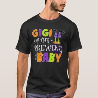 Camiseta Gigi da Bruxa de Halloween das Mulheres do Bebê Ce